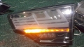 Тюнинг стоп сигналы на Toyota Highlander 2013-2017г. стиль Lexus дымчатые